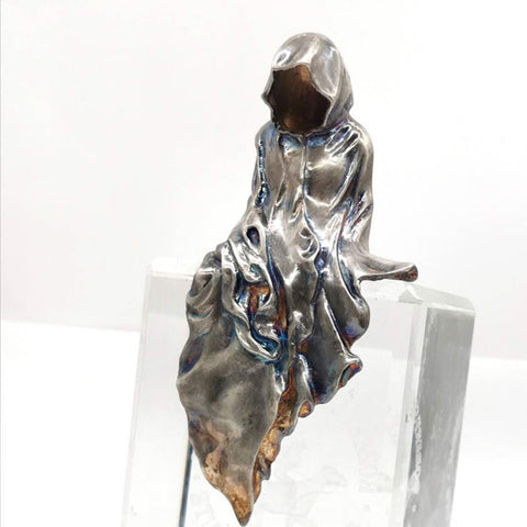 Guardians of Time Brass Statue Bronze Contemporary Art Sculpture - Brass Ornament Statue