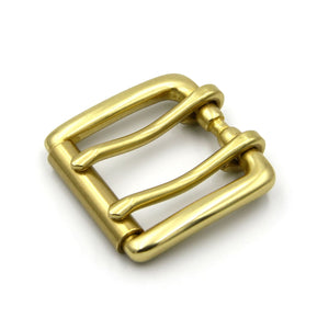 Double Rod Roller Buckle,Solid Brass - Metal Field Shop