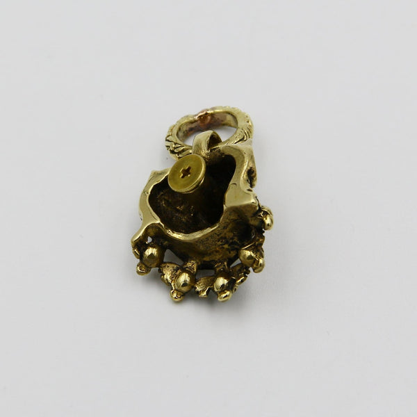 Hinduism Mahakala Lethercraft Conchos With Ring Screwback Copper Studs Leather Sewing Rivets - Metal Field