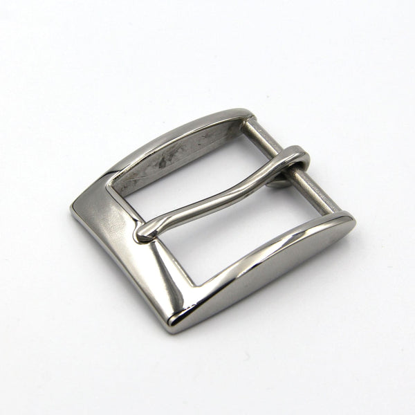 Hypoallergenic Shiny Buckle For Leather Belt Crafting 35mm Strap Fastener - Belt Buckles Stainless