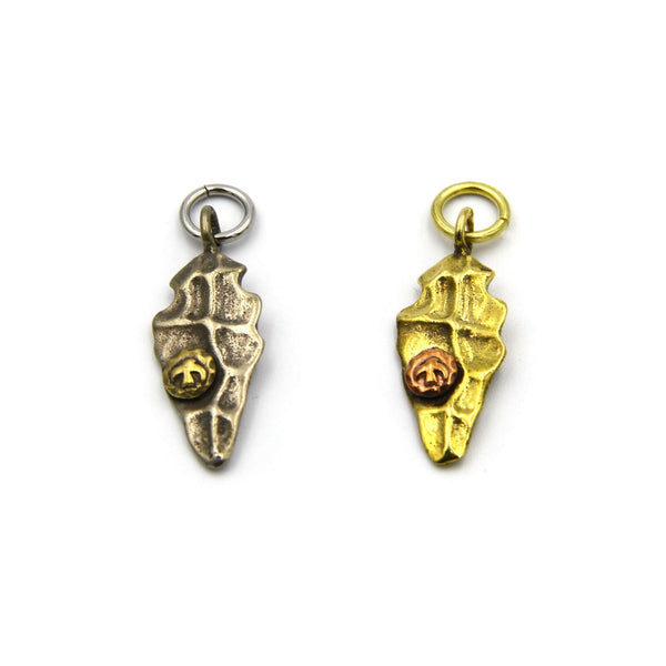 Japan Goros Style Stone Design Sun Eagle Pendant Vintage - Metal Field