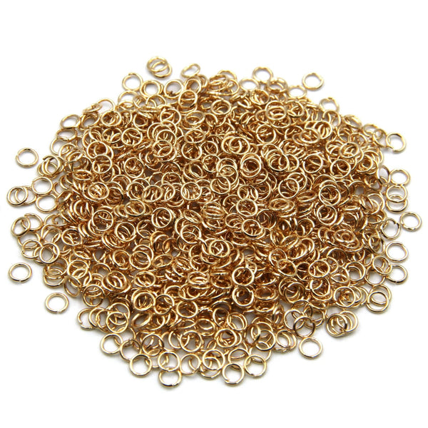 Opened Jump Ring For DIY Jewelry 5mm - Metal Field