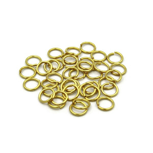 Solid Brass Split Keychain Ring 15 mm - Metal Field