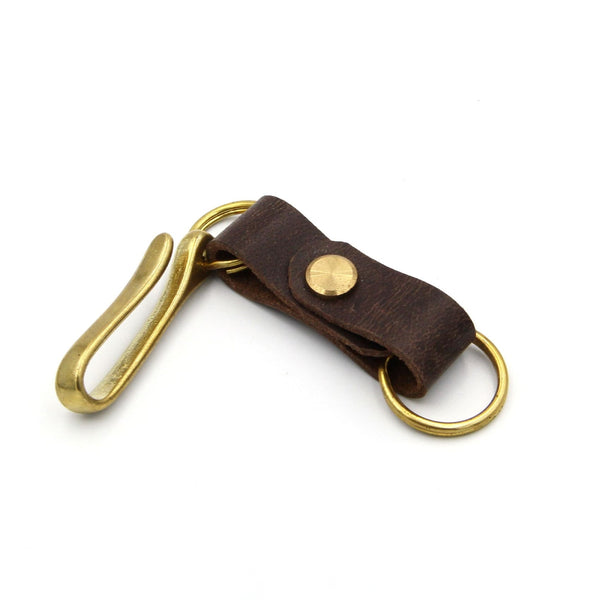 Keychain Brass Key Hook - Metal Field