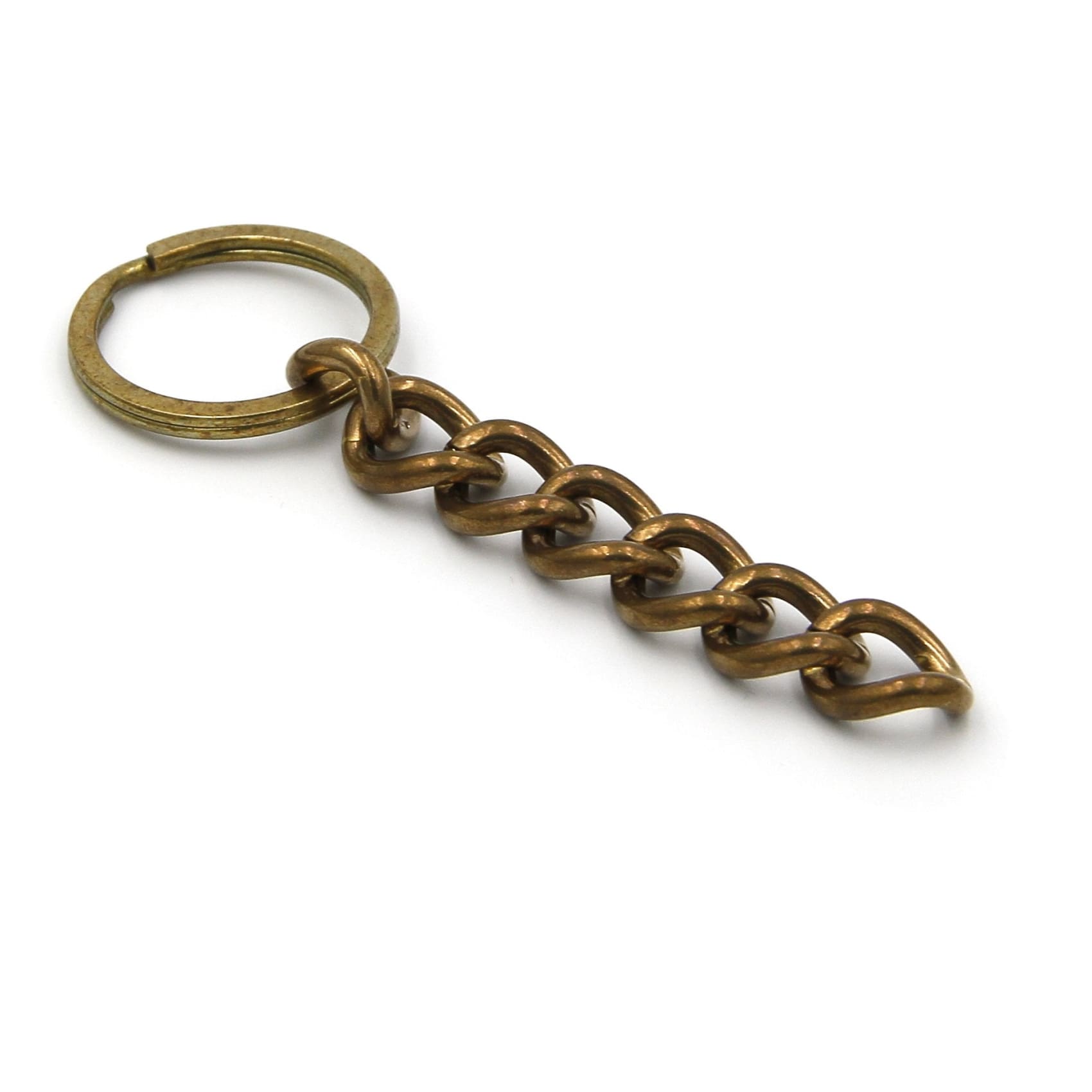 Keychains Chain Brass Copper - Metal Field Shop
