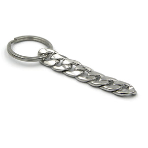 Keychains Chain Figaro Style Stainless Steel - Metal Field Shop