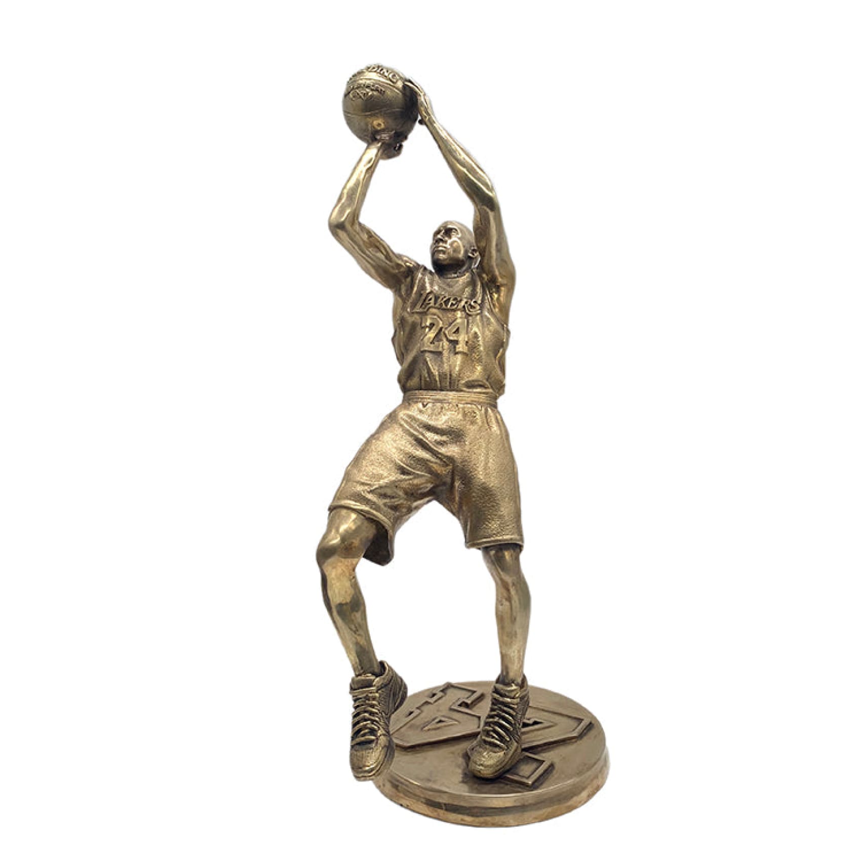 Kobe Bryant Statue Brass Crafted Figurine Office Desk Decoration Ornament - Brass Statue