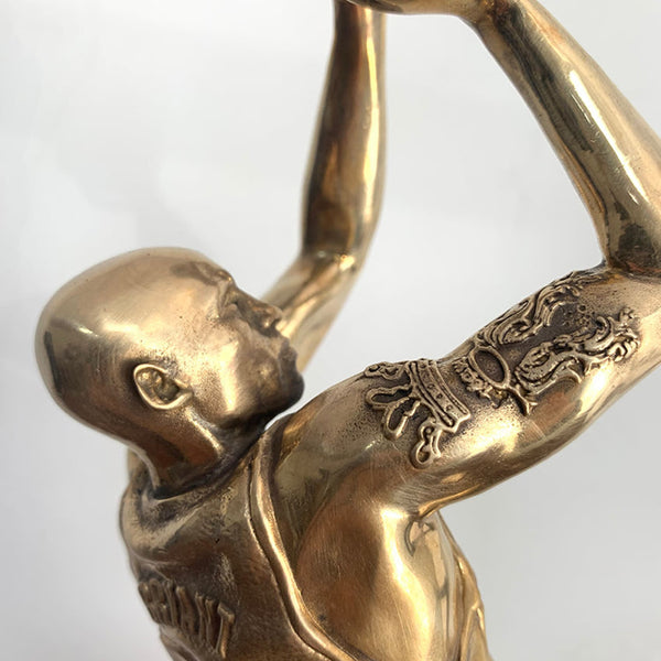 Kobe Bryant Statue Brass Crafted Figurine Office Desk Decoration Ornament - Brass Statue