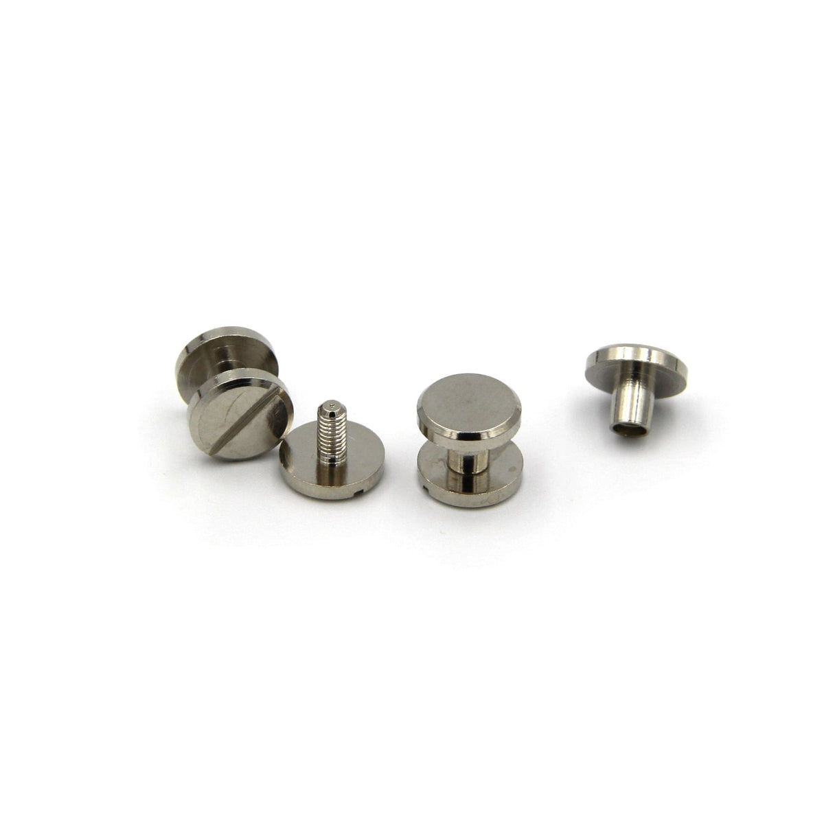 Leather Belt Fastener Rivets Brass Screw Chicago Rivets 10x5 mm – Metal ...