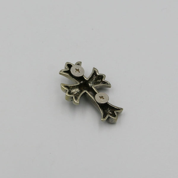 Cross Heart Silver Gold Conchos Screwback Studs Leather Goods DIY Rivets - Metal Field