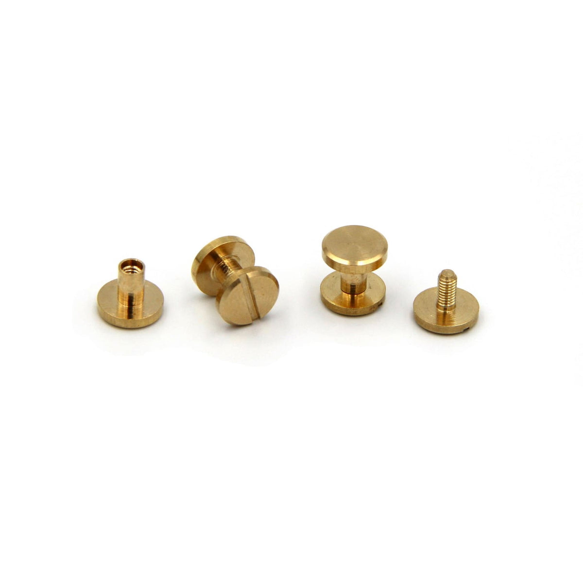 Leather Working Screw Chicago Rivets 10x6 mm – Metal Field Shop