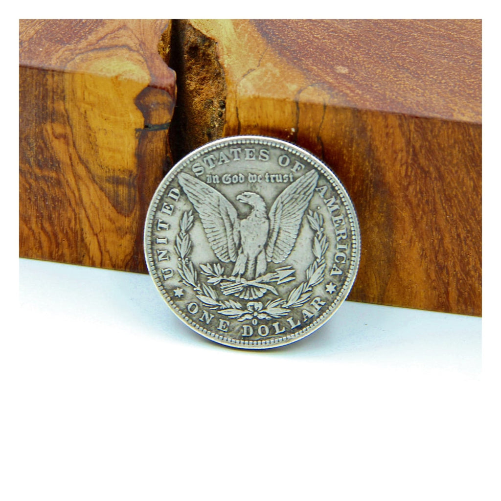 In god we deals trust coin ring