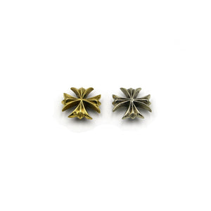 Cross Shape Screw Conchos Screwback Studs Leathercraft Rivets Clothing Jewelry Decorations Hardware - Metal Field