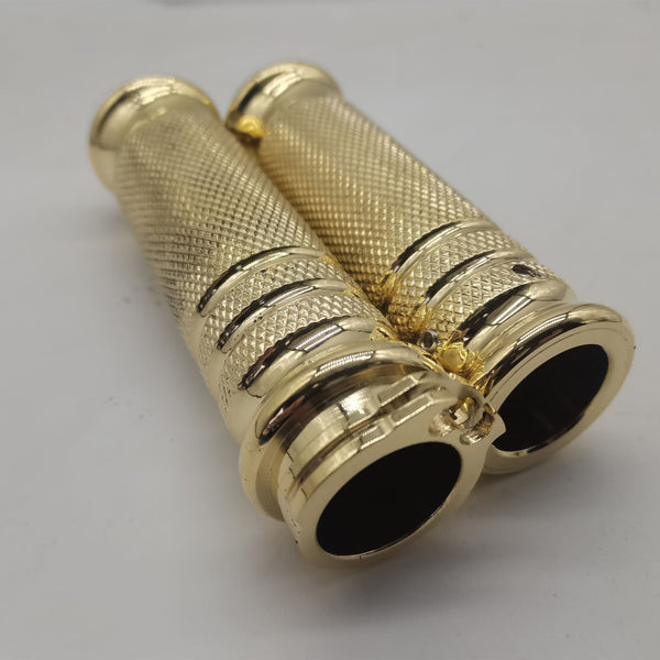 Motorcycle Custom Brass Skull Hand Grips For Motor Bike 8883/48/1200 - motorcycle brass parts