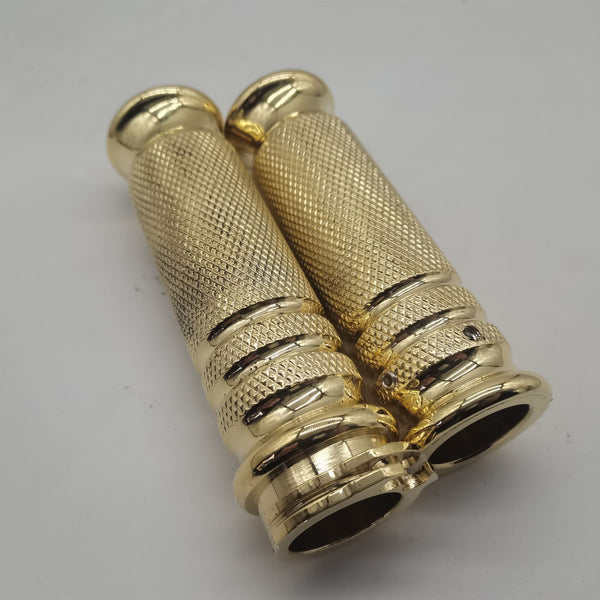 Motorcycle Custom Brass Skull Hand Grips For Motor Bike 8883/48/1200 - motorcycle brass parts