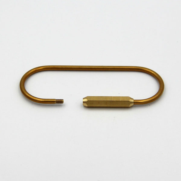 O Shape Brass Wired Key Chain Holder - Metal Field