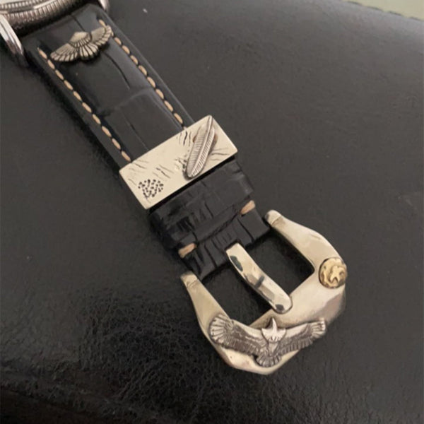 Watch Strap Buckle,Watch Band Fastener Buckle,Leather Boots Buckle,20/22/24mm