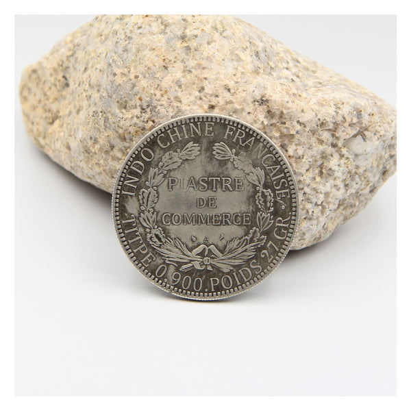 Penny Coin Republique Francaise 1926 Barre Piastre Indo Titpe - Metal Field