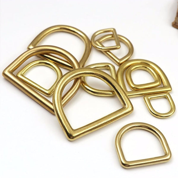 Premium Bag D Loop Seamless Gold D Ring 23mm - O-rings D-rings