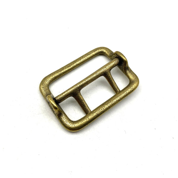 Sam Browne Buckle Large Buckle Double Pin Brass 45 mm - Belt Buckles Brass