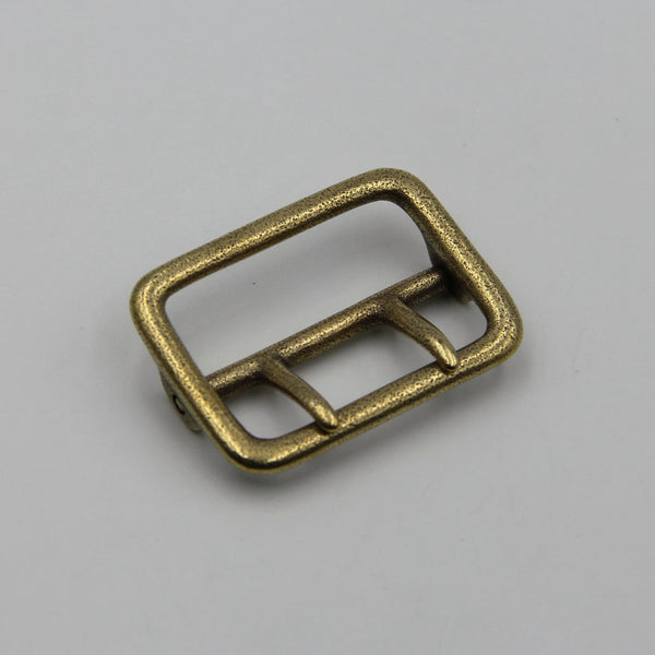 Sam Browne Buckle Large Buckle Double Pin Brass 45 mm - Belt Buckles Brass