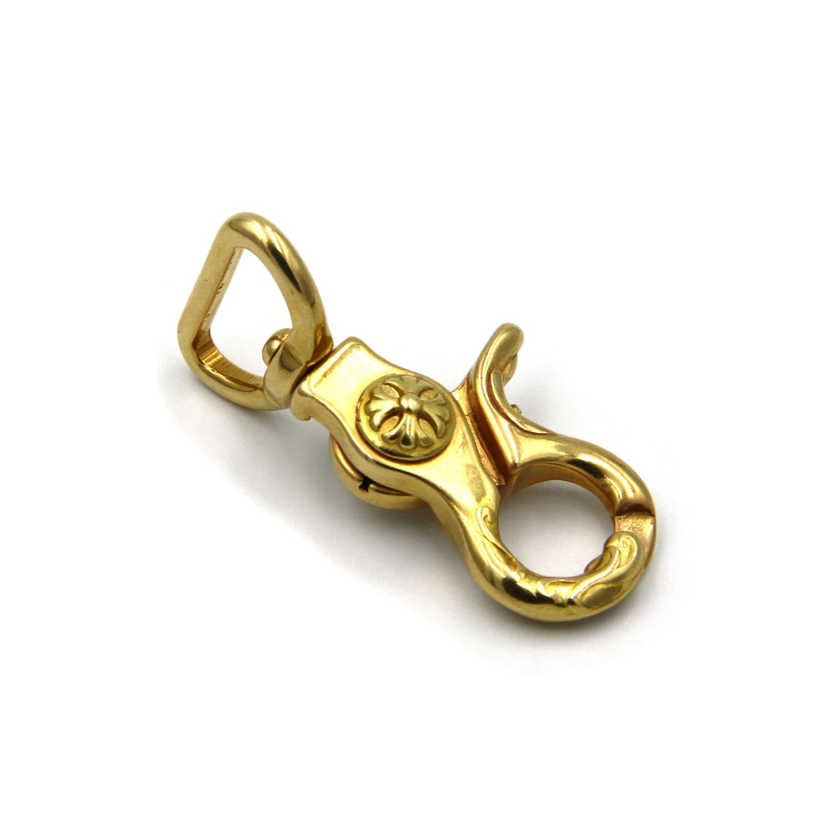Chrome Heart Snap Hook Keychain Snap Clasp