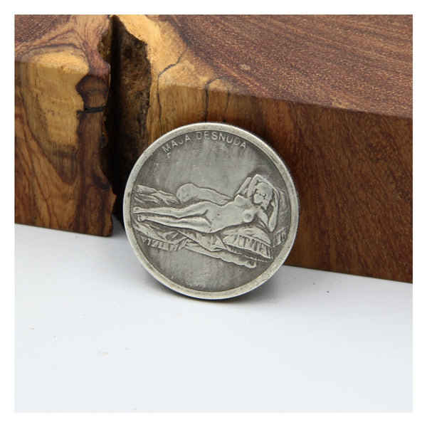 Silver Penny Coin Italy Leonardo Da Vinci Token 1452/1519 - Metal Field