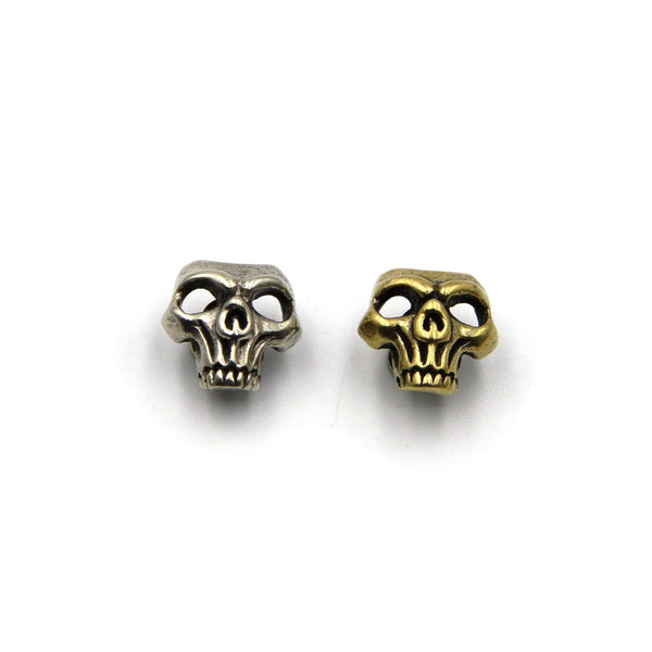 Skull Head Mask Copper Stud Leather Craft Decorations Fashion Cowhide Fitting - Metal Field