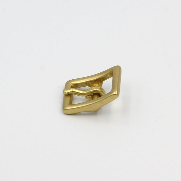 Pin Buckle Strap Brass Gold Yellow Belt 15mm - Metal Field Shop