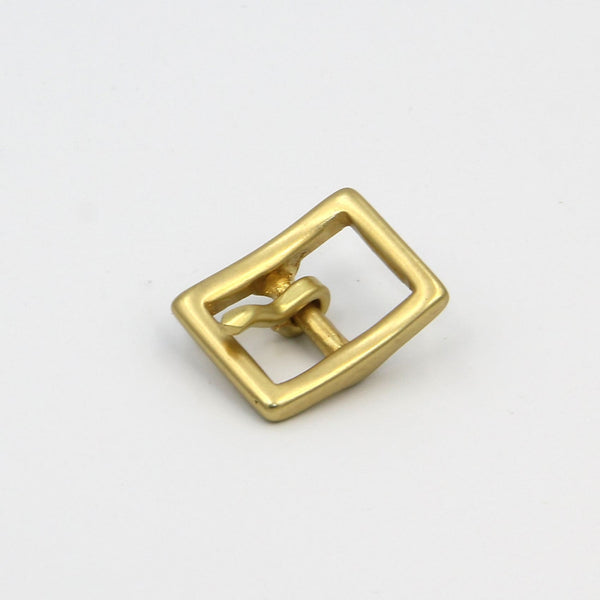 Pin Buckle Strap Brass Gold Yellow Belt 15mm - Metal Field Shop