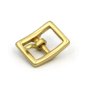 Pin Buckle Strap Brass Gold Yellow Belt 15mm - Metal Field Shop