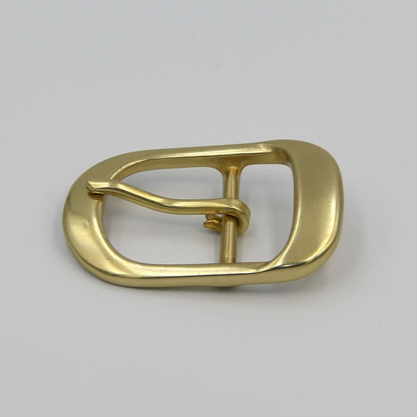 Solid Brass Long Pin Buckle 40mm - Metal Field Shop