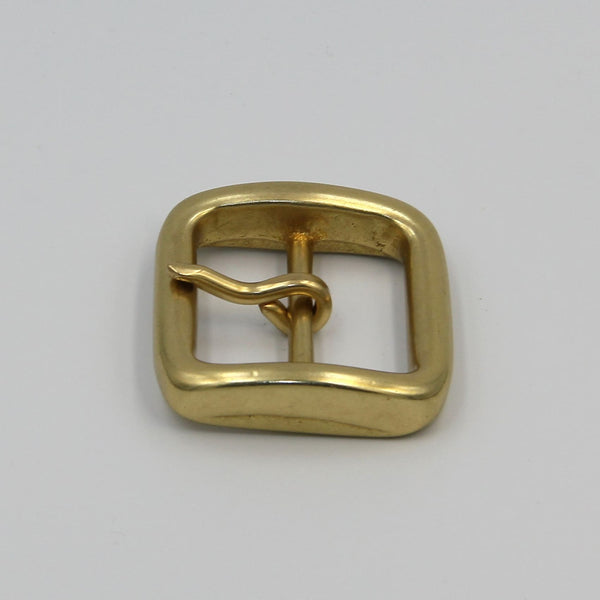 Rectangle Brass Pin Buckle 40mm - Metal Field Shop