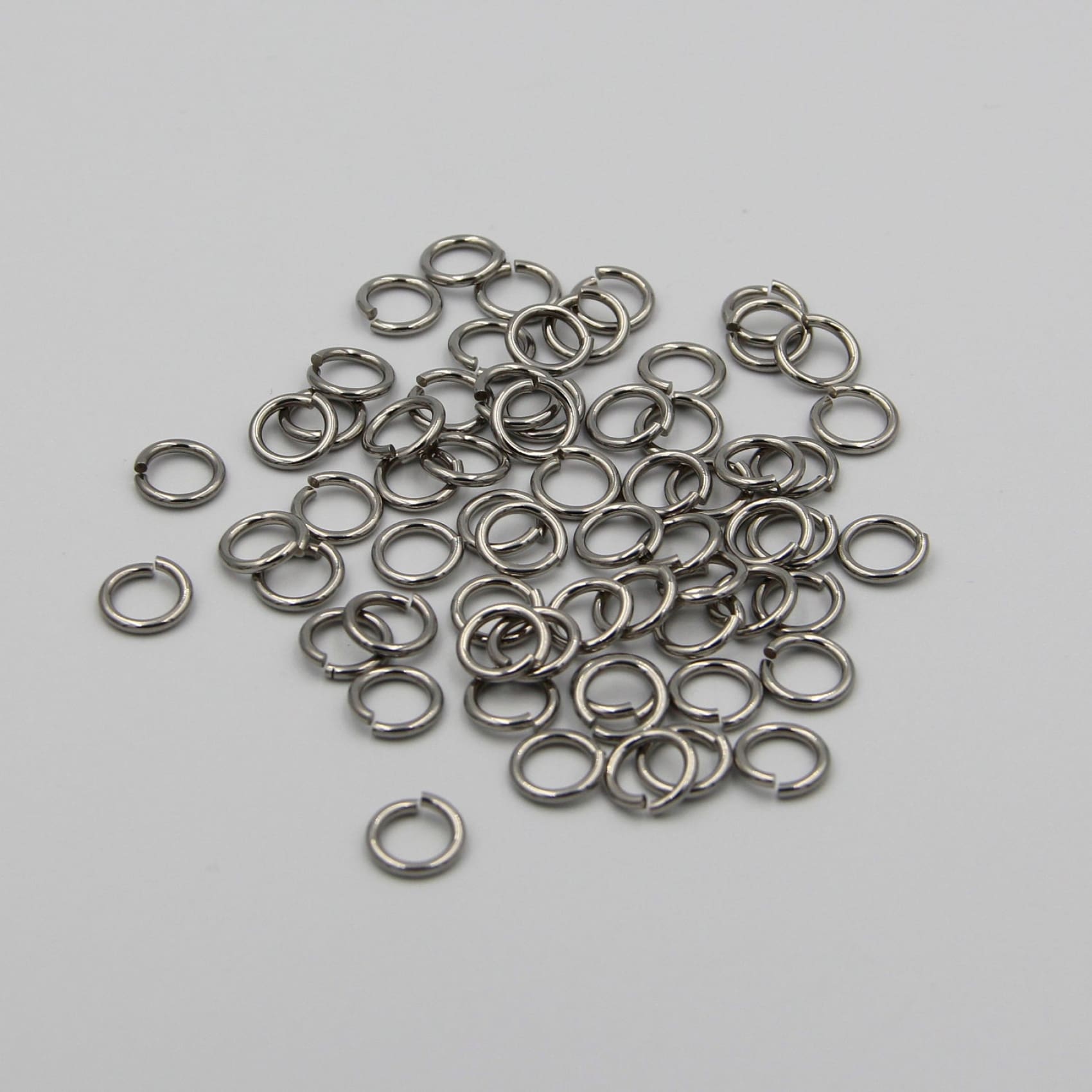 Split Ring Stainless Steel Key Jump Ring 15mm – Metal Field Shop