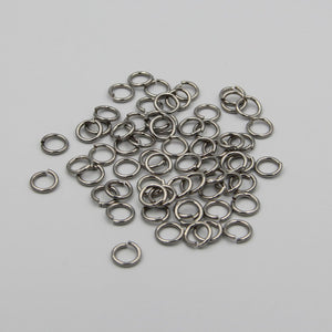 Split Ring Stainless Steel Key Jump Ring 15mm - 5pcs - Rings / Split Key Rings