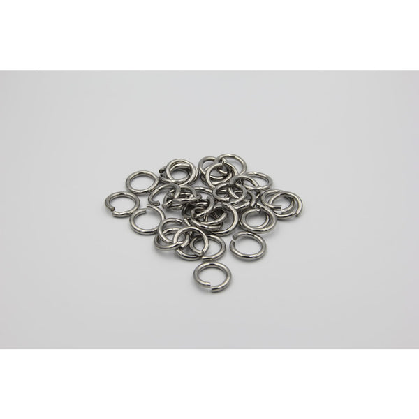 Split Ring Stainless Steel Key Jump Ring 15mm - Rings / Split Key Rings