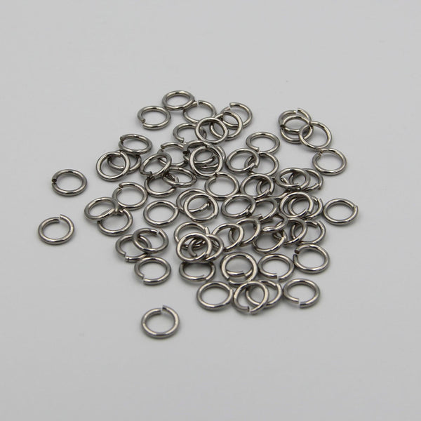 Split Ring Stainless Steel Opened Jump Ring 10mm - 5pcs - Rings / Split Key Rings