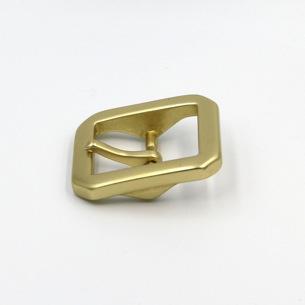 40mm Classy Single Pronged Solid Brass Harness Belt Buckle