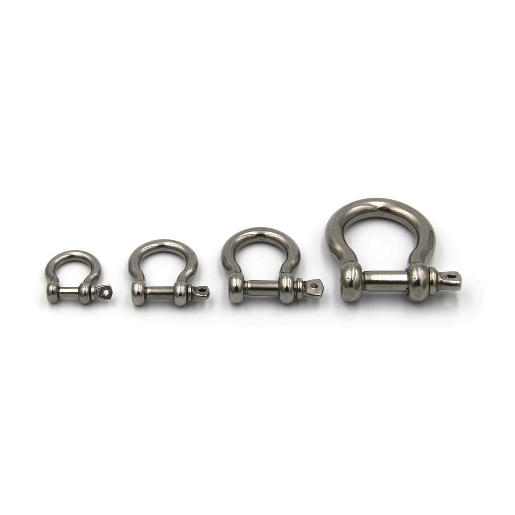 Shackle Rod Stainless Anchor Bow Shackle U Clasp With Screw Rod Leather Craft Conn ...