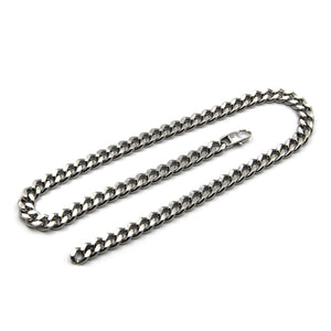 Stainless Necklace Men Classic Curb Best Stylish for Boy Gay - Metal Field