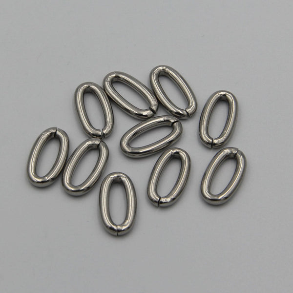 Oval Ring Stainless - Metal Field