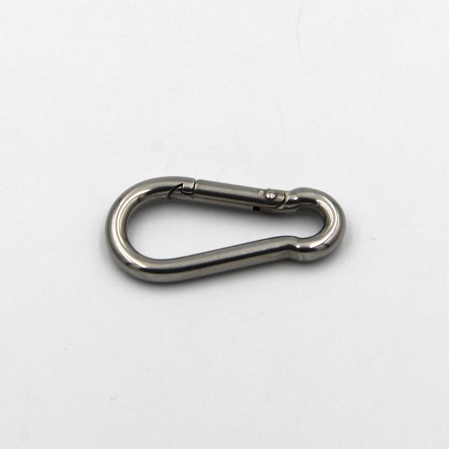 Stainless Steel 51 mm - ⧄ 13 mm Swivel Eye Clip Carabiner