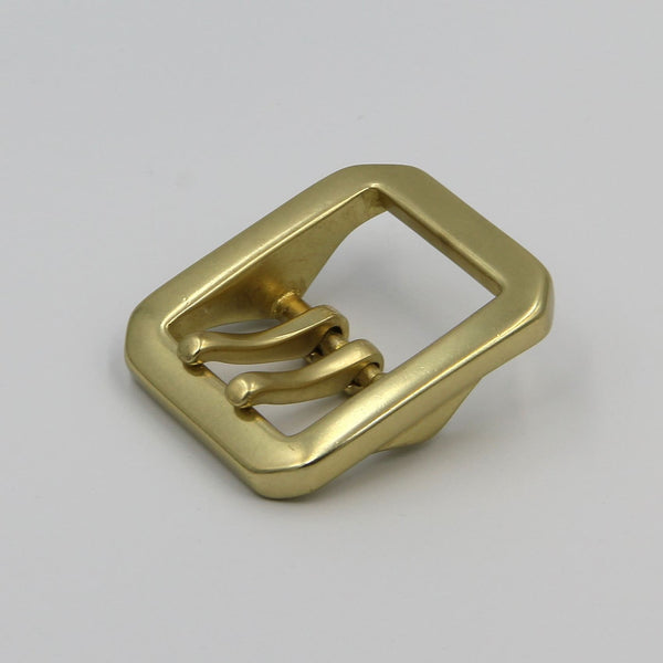 Strong Military Double Pin Buckle Heavy Brass Buckle For Handmade - Metal Field Shop