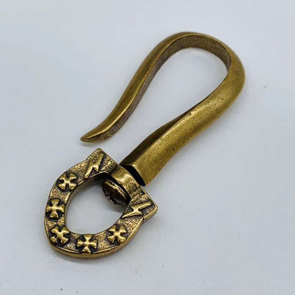 Swivel Anchor Fish Hook Key Holder Keychain - Rings / Split Key Rings