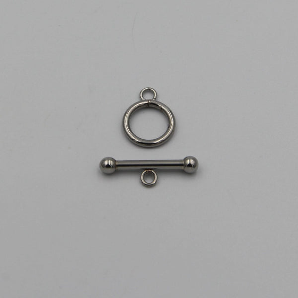 Toggle Clasp Stainless Jewelry Clip - Metal Field