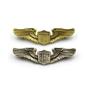 Old Silver&Retro Bass US Air Force Badge Concho Screw Back Studs For Leather Hangbag - Metal Field