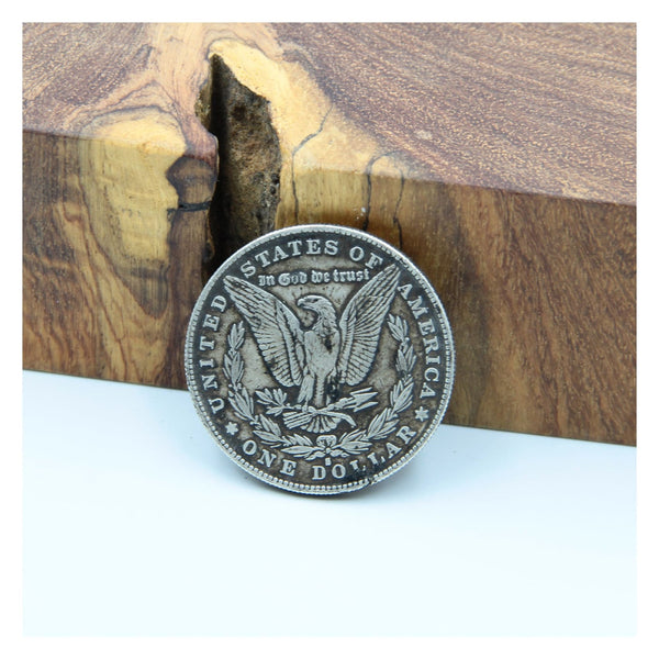 US Coin E.pluribus unum 1886 horses one dollar - Metal Field