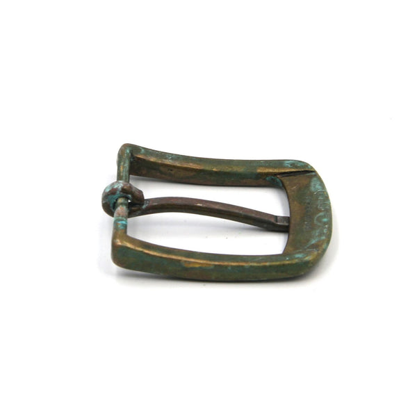Vintage Bronze Buckle For Leather Belt Handcrafted - Metal Field Shop