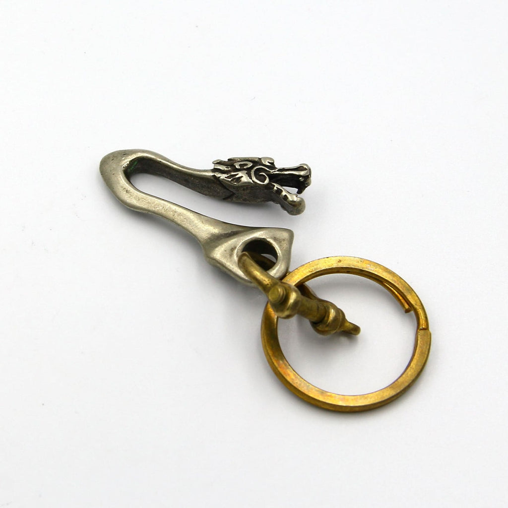 Retro Bronze Cowboy Hat Antique Brass Key Ring With Quicklink Mens Fashion  Jewelry From Yy_dhhome, $2.02