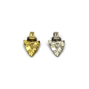 Heart Shape Stone Pendants Unique Necklace DIY - Metal Field